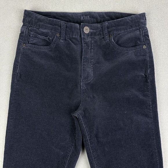 Kut From The Kloth KFTK Fab Ab Corduroy Jeans Womens 4 Toothpick Skinny Pants* - Picture 2 of 16